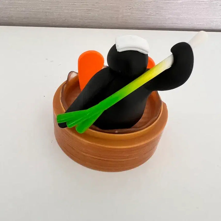 [BUNJANG] Pingu Food Life Figure / 핑구 푸드라이프 피규어 가챠 보다 크고 주먹만함 리멘트 임