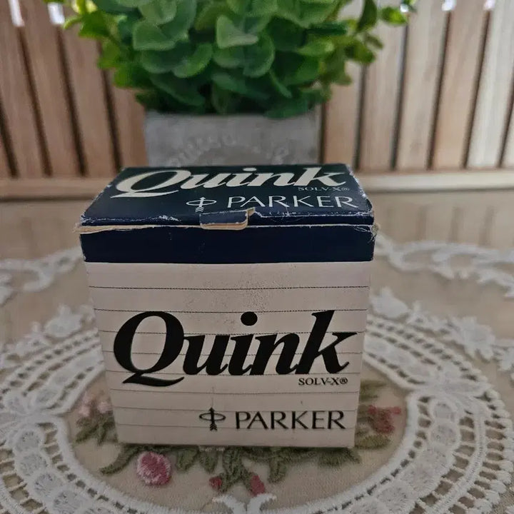 [BUNJANG] Vintage Parker Quink Fountain Pen Ink Bottle / [빈티지/희귀] 파커 PARKER 큉크(Quink) 만년필 병잉크