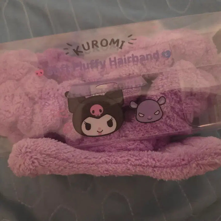 [BUNJANG] Sanrio Kuromi Headband Washband / 새상품:)산리오 쿠로미 헤어밴드 세안밴드