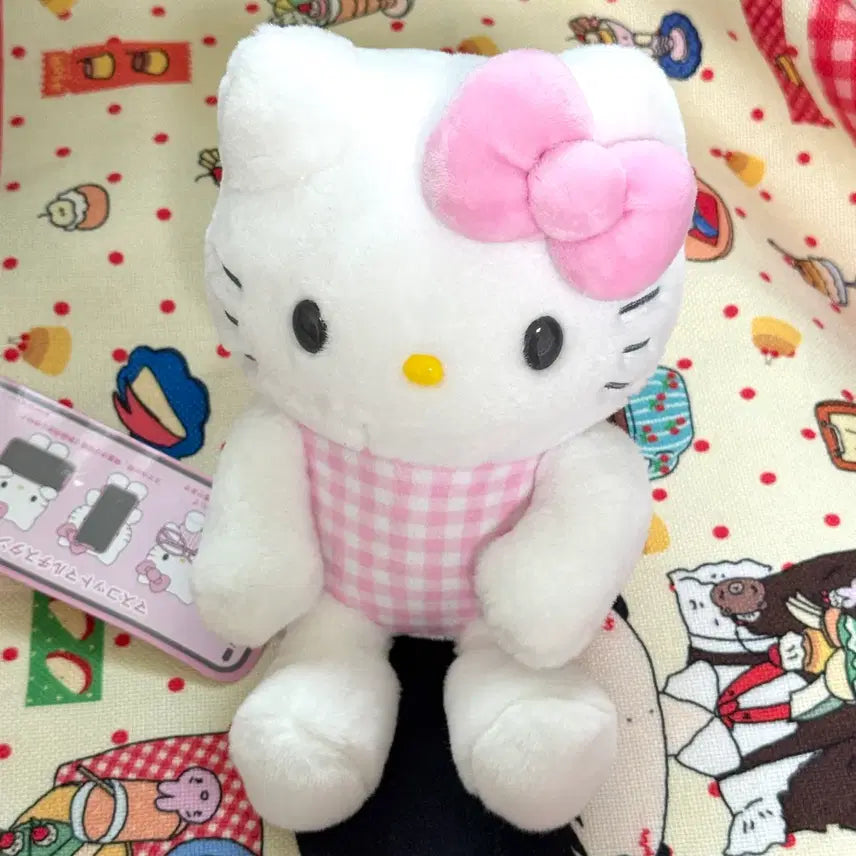 [BUNJANG] Sanrio Hello Kitty Smartphone Doll Stand Holder / 산리오 헬로키티 휴대폰 스마트폰 인형 스탠드 거치대