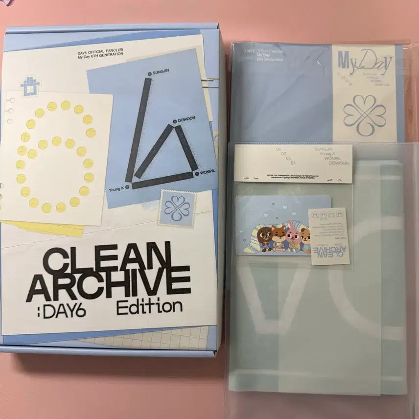 [BUNJANG] Day6 My Day 6th Fanclub Kit Components Bundle Set / 데이식스 마이데이 6기 팬클럽 키트 구성품 양도 판매