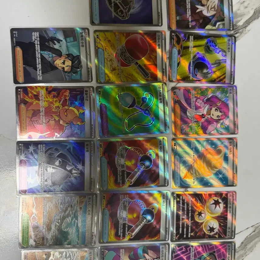 [BUNJANG] Pokemon Card SR Bundle Set (17 cards) / 포켓몬카드 sr 17장 일괄