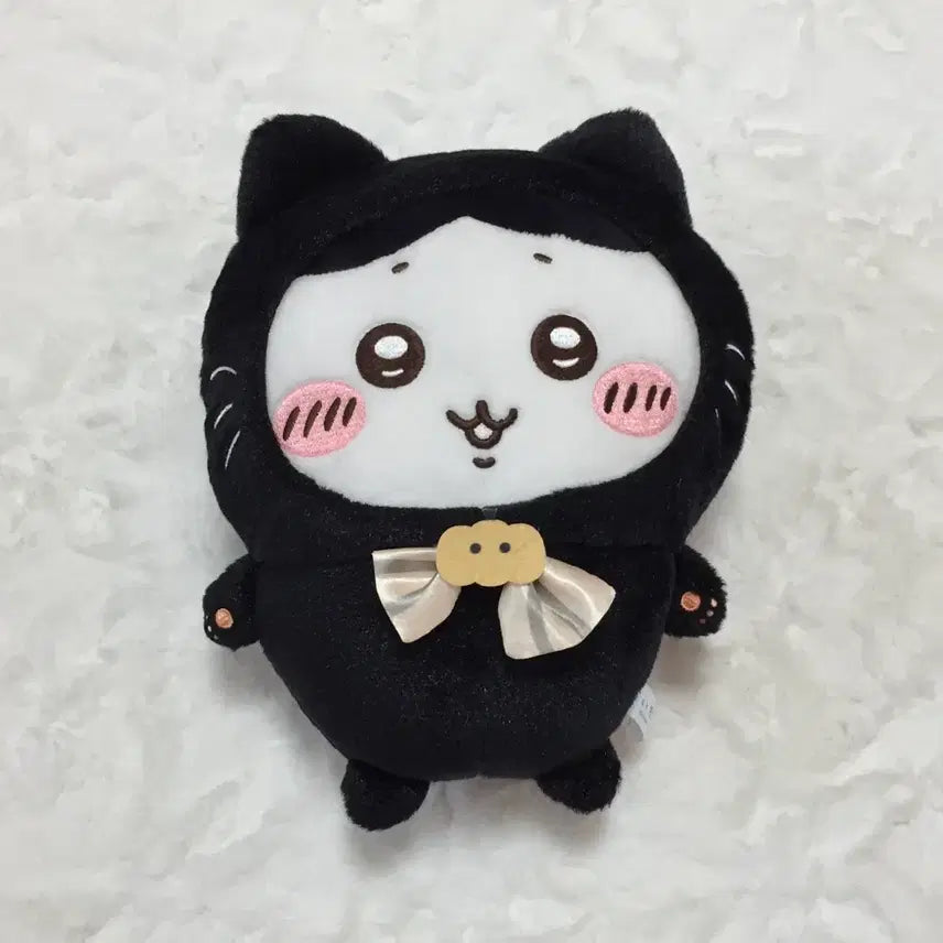[BUNJANG] Chiikawa Hachware Halloween Black Cat Prize Plush Doll / 쿠로네코 하치와레 할로윈 검은고양이 치이카와 프라이즈 인형 누이