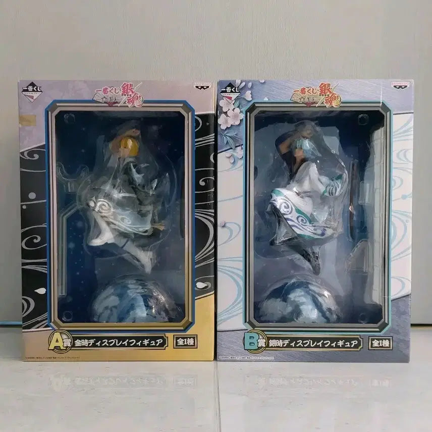 [BUNJANG] Gintama Kintoki &amp; Gintoki Ichiban Kuji Figure Bundle (A &amp; B Prize) - Sealed / 은혼 금혼 제일복권 피규어 킨토키 A상 긴토키 B상 일괄 미개봉