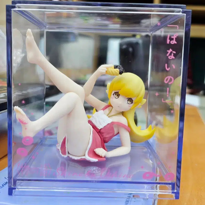 [BUNJANG] Monogatari Shinobu Oshino Pigcube Figure / *상자없음* 모노가타리 코나미 오시노 시노부 피그큐브 미소녀 피규어