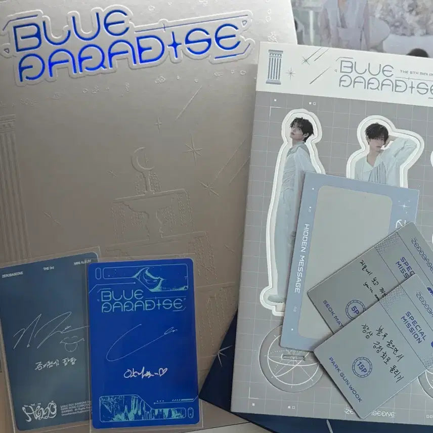 [BUNJANG] ZEROBASEONE BLUE PARADISE Album Photocard Bundle Set / 제로베이스원 앨범 포카 일괄 세트 판매
