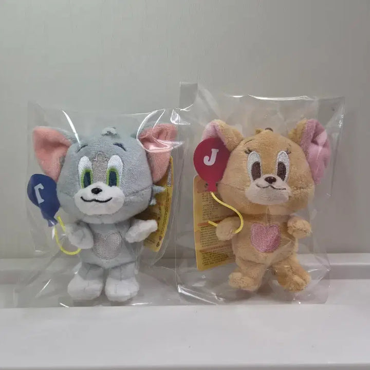 [BUNJANG] Tom and Jerry Couple Doll Keychain Bundle Set / 일괄세트 특가 톰과제리 인형 키링