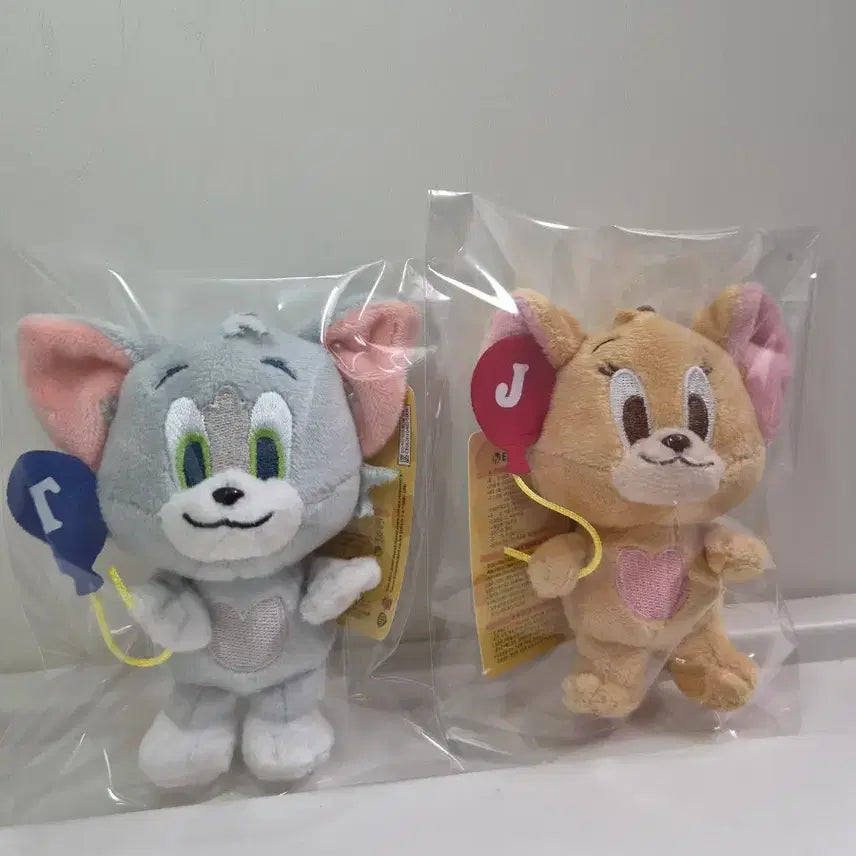 [BUNJANG] Tom and Jerry Couple Doll Keychain Bundle Set / 일괄세트 특가 톰과제리 인형 키링