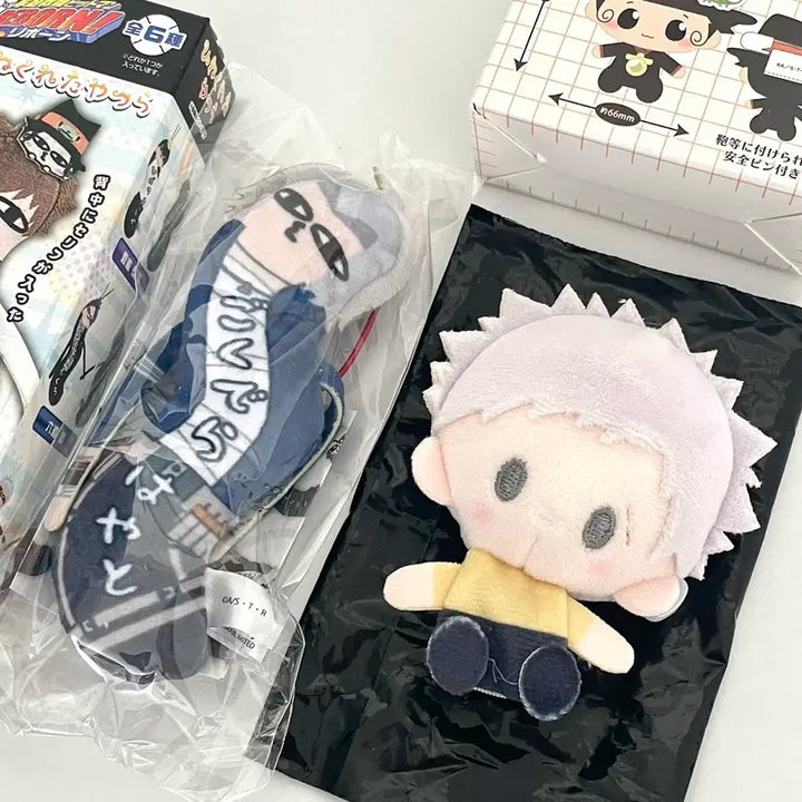 [BUNJANG] Reborn! Twisted Boys Gokudera &amp; Ryohei Mascot Bundle Set / [일괄] 가히리 뒤틀린녀석들 고쿠데라 플래시 플러시 마스코트 료헤이