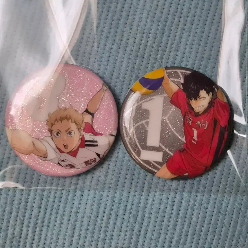 [BUNJANG] Haikyu!! Haiba Lev, Kuroo Tetsurou, Kozume Kenma, Yaku Morisuke Nekomata Bundle Set Can Badges / 일괄) 하이큐 쿠로오 야쿠 네코마 더현대 쓰결 팝업 캔뱃지