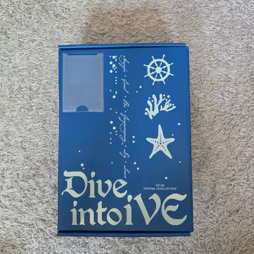 [BUNJANG] IVE DIVE 4th Gen Fanclub Kit Photocard, Sticker, Poster / 아이브 다이브 팬클럽키트 4기 새상품 판매