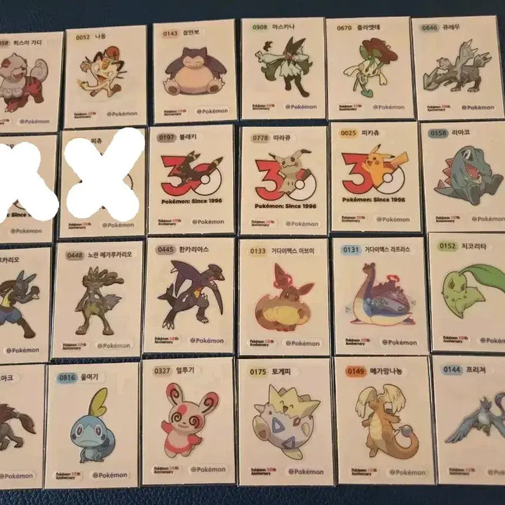 [BUNJANG] Pokemon Season 5 Sticker Sheet / 포켓몬 시즌5 띠부씰 판매