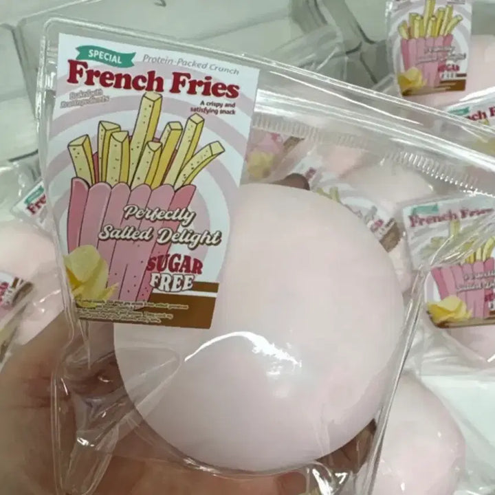[BUNJANG] Potato Fries Squeezie Handmade Squishy Toy / 감자튀김 슬랑이 수제 말랑이