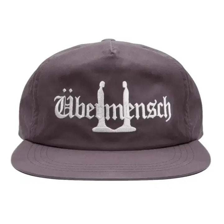 [BUNJANG] G-Dragon ÜBERMENSCH Cap (Charcoal/Gray) / 지드래곤 멤버십 캡모자 (차콜/그레이)