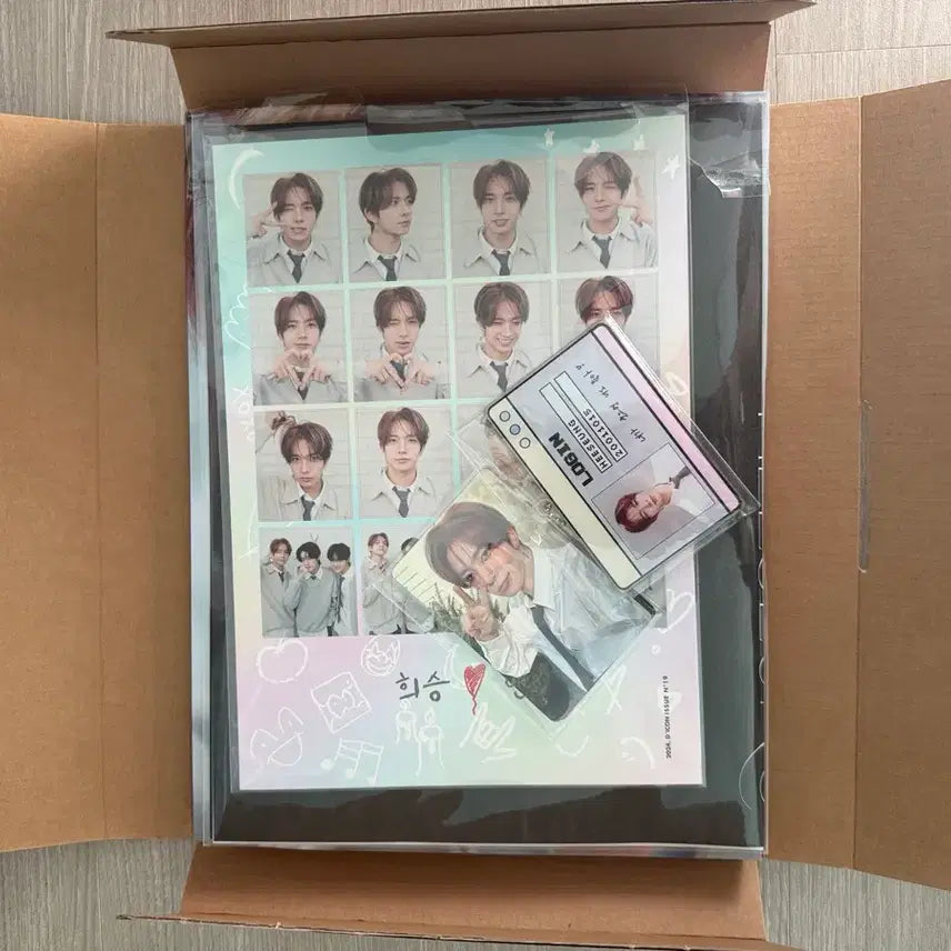 [BUNJANG] ENHYPEN Heeseung DICON Photocard Set (Unsealed) / 디아이콘 희승 에반 개봉 포카 포함