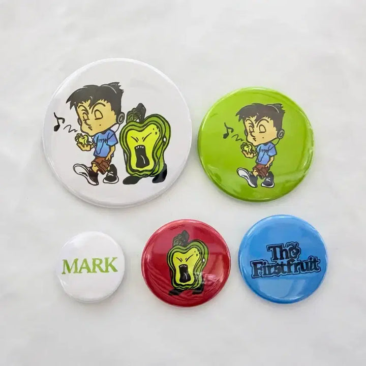 [BUNJANG] Mark Solo The Firstfruit Japan Showcase MD Pin Button Set / 마크 솔로 The Firstfruit 일본 쇼케이스 엠디 핀버튼 세트ㅗ