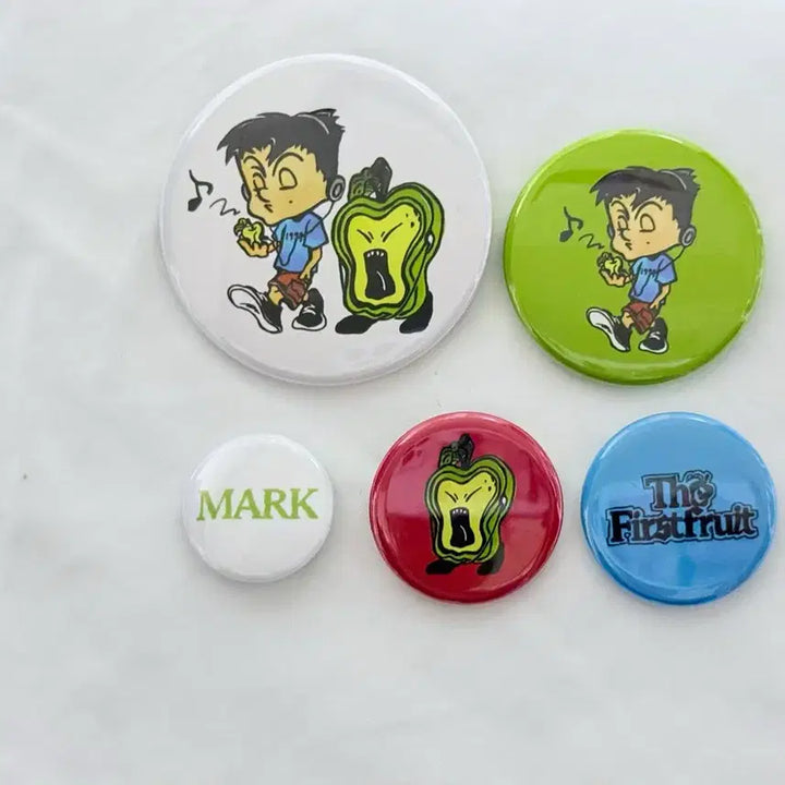 [BUNJANG] Mark Solo The Firstfruit Japan Showcase MD Pin Button Set / 마크 솔로 The Firstfruit 일본 쇼케이스 엠디 핀버튼 세트