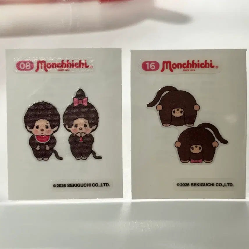 [BUNJANG] Monchhichi Sticker Bundle Set / 몬치치 띠부씰 일괄