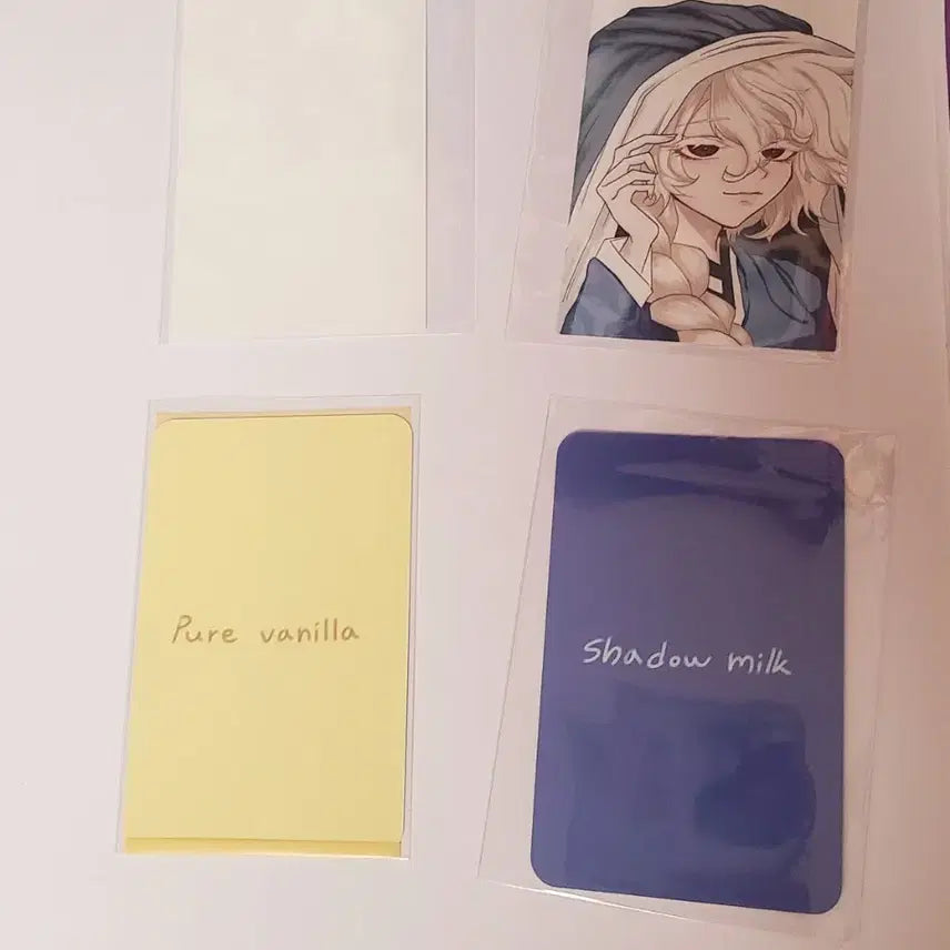 [BUNJANG] Cookie Run Kingdom Shadow Milk, Pure Vanilla, Saint Lily Bundle Set Photocard / (일괄) 쿠키런 킹덤 비공굿 포토카드 쉐도우밀크 퓨어바닐라 세인트릴리