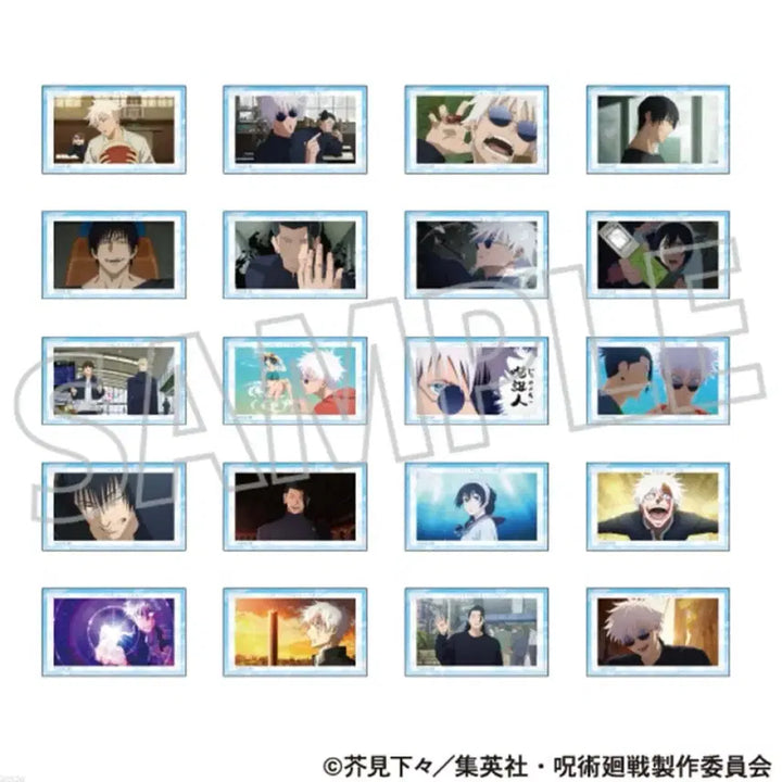 [BUNJANG] Jujutsu Kaisen: Shards of Desire Memorial Clear Card Full Set / 주술회전 회옥옥절 메모리얼 클리어 카드 전종 일괄