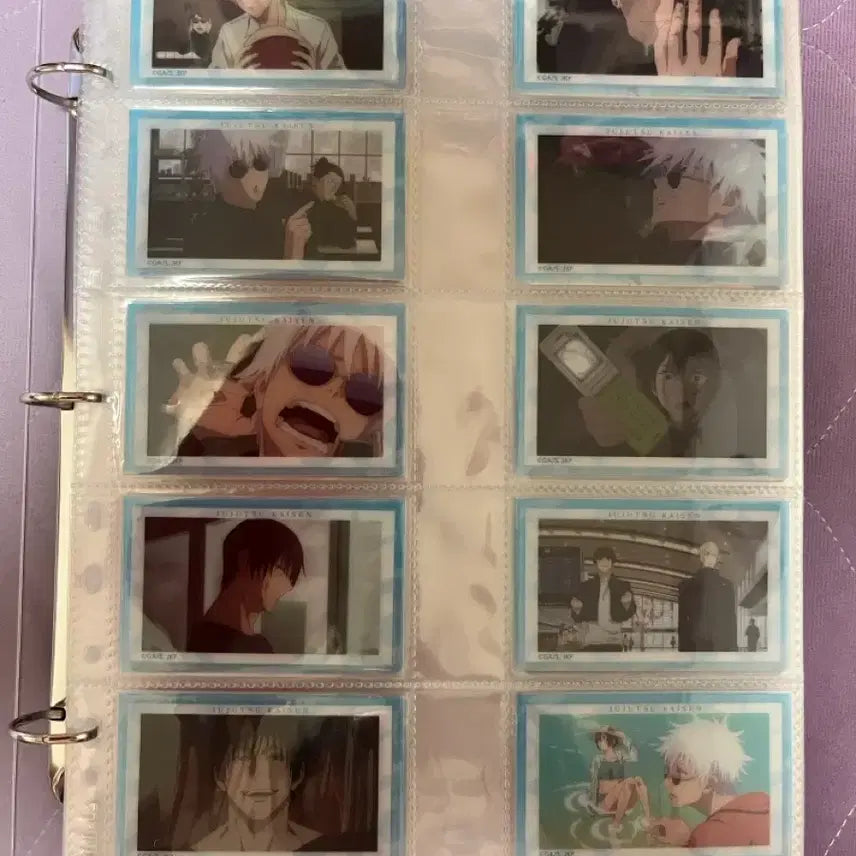 [BUNJANG] Jujutsu Kaisen: Shards of Desire Memorial Clear Card Full Set / 주술회전 회옥옥절 메모리얼 클리어 카드 전종 일괄