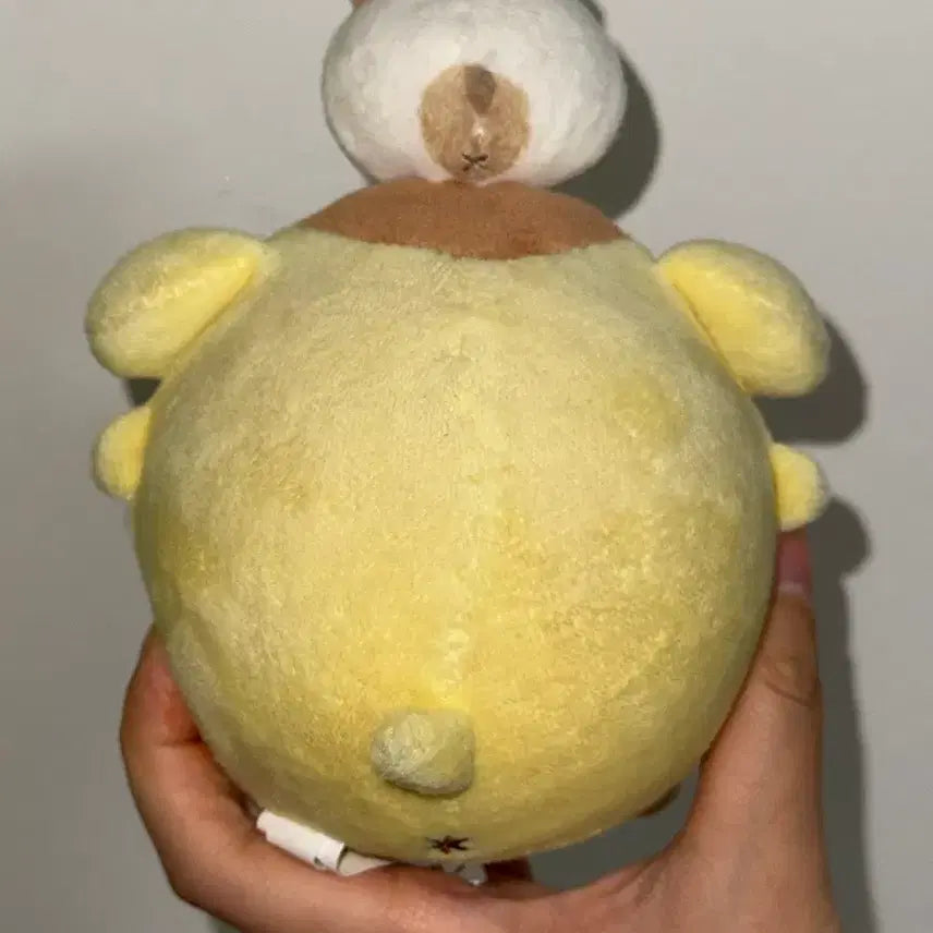 [BUNJANG] Manmaru Pompompurin Plush Keychain / 만마루 폼폼푸린 인형 키링