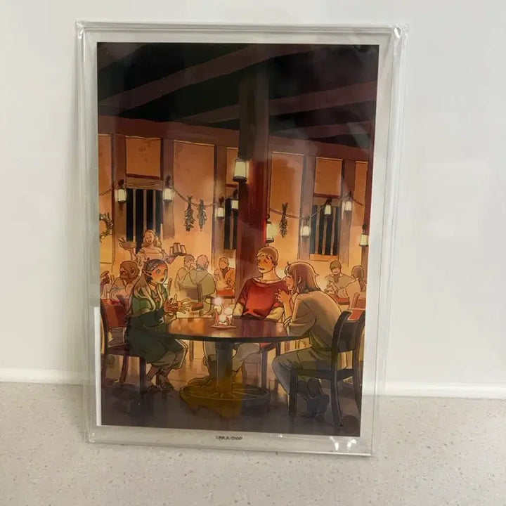 [BUNJANG] Dungeon Meshi Farlin Marcille Laios Original Art Acrylic Panel / 던전밥 파린 마르실 라이오스 원화 아크릴 판넬