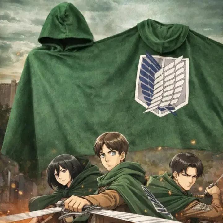 [BUNJANG] Frank Burger Attack on Titan Cloak (Sealed) / (미개봉) 프랭크버거 진격의거인 망토