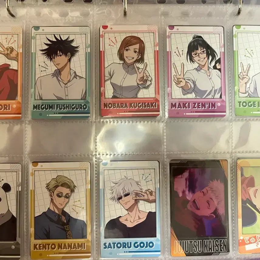 [BUNJANG] Jujutsu Kaisen Snap Card Snap Maid Vol. 2 Full Set (48 Types) / 주술회전 스냅카드 스냅마이드 2탄  총 48종 전종 택포