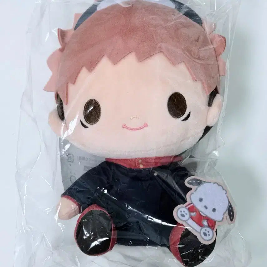[BUNJANG] Jujutsu Kaisen Segakuji Sanrio B Prize Plush - Yuji Itadori / 주술회전 세가쿠지 산리오 B상 누이구루미 - 이타도리 유지
