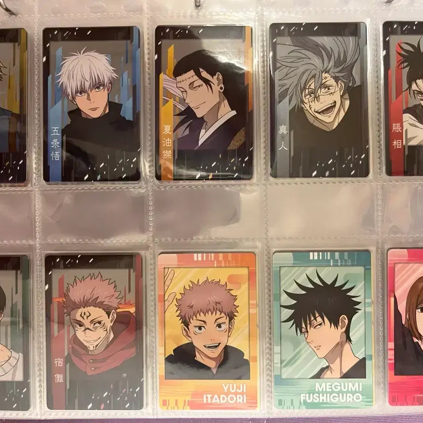 [BUNJANG] Jujutsu Kaisen Snap Cards Set 3 (Complete Set of 48) / 주술회전 스냅 카드 스냅 마이드 3탄  총 48종 전종 택포