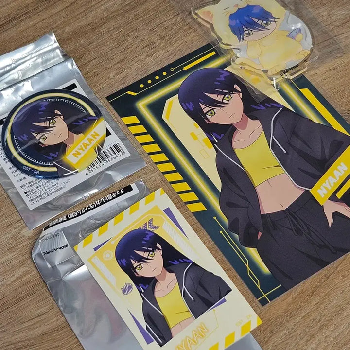 [BUNJANG] Gukaksu Nyan Cafe Goods &amp; Mofumofu Acrylic Bundle / 일괄) 지쿠악스 냐안 카페 굿즈 및 모후모후 아크릴