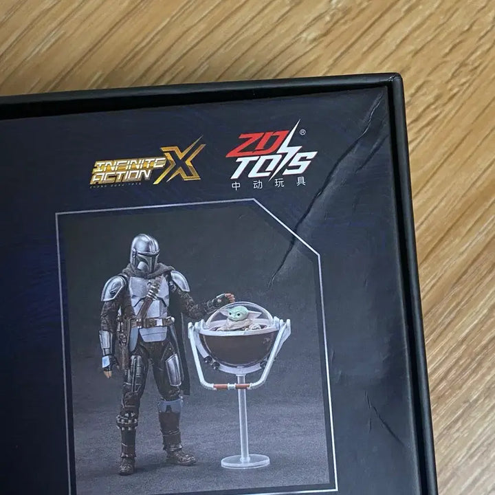 [BUNJANG] ZD Toys Mandalorian and Grogu Figure / ZD Toys 만달로리안과 그로구 피규어