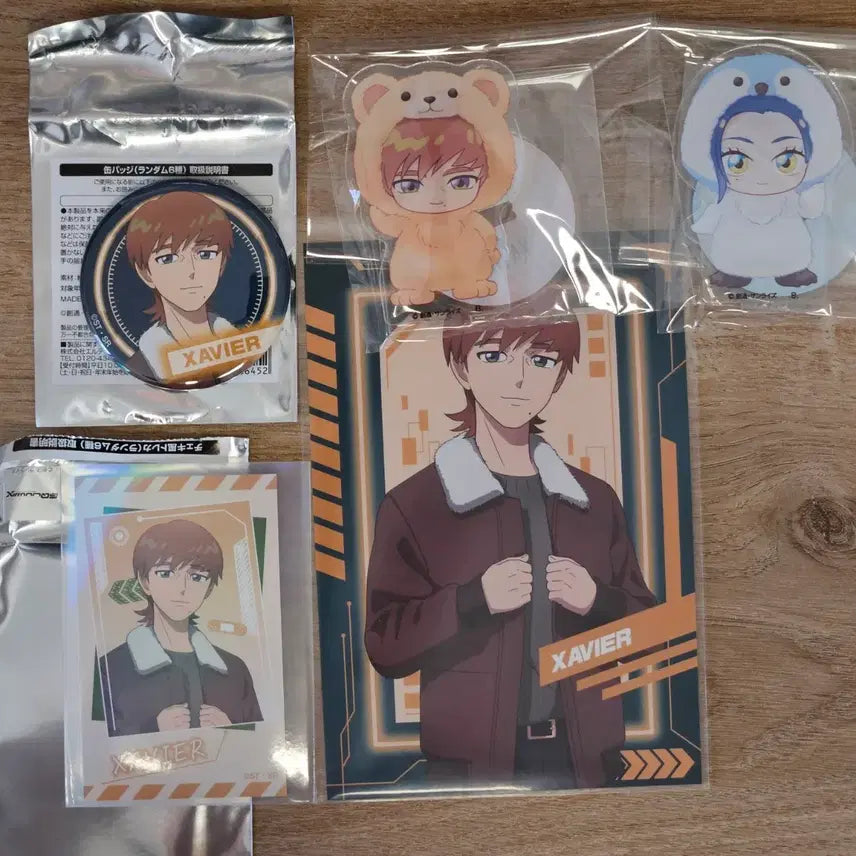 [BUNJANG] ZiGuax Ignis Cafe Goods Bundle (Can Badge, Postcard, Photocard, Acrylic Stands) / 일괄) 지쿠악스 이그자베 카페 굿즈 및 모후모후 아크릴 (+코모리)