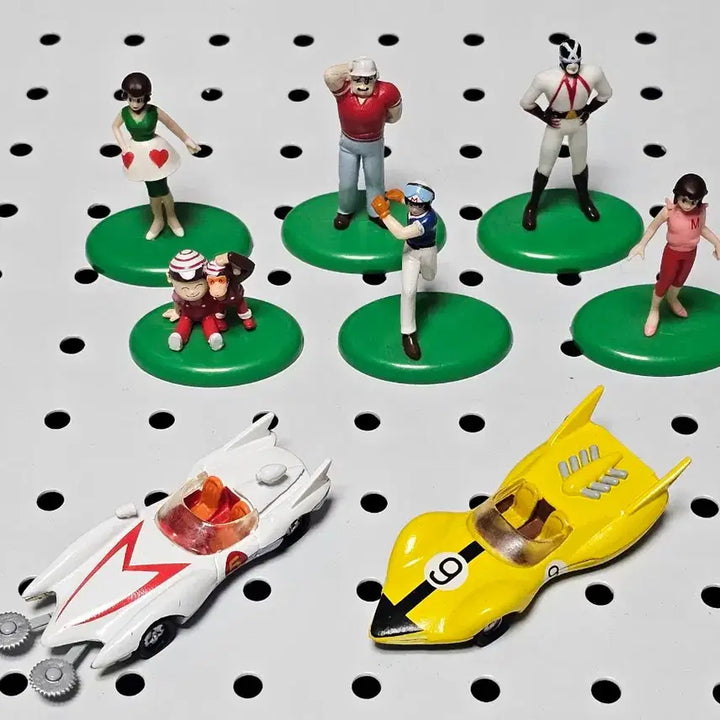 [BUNJANG] Speed Racer Mach 5 1:18 Diecast Model / 스피드 레이서 복면 레이서 슈팅스타 1:18 다이캐스트 + 가챠
