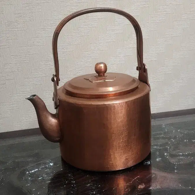 [BUNJANG] Vintage Pure Copper Kettle Japanese Antique / 빈티지 순동 주전자 일본 골동품