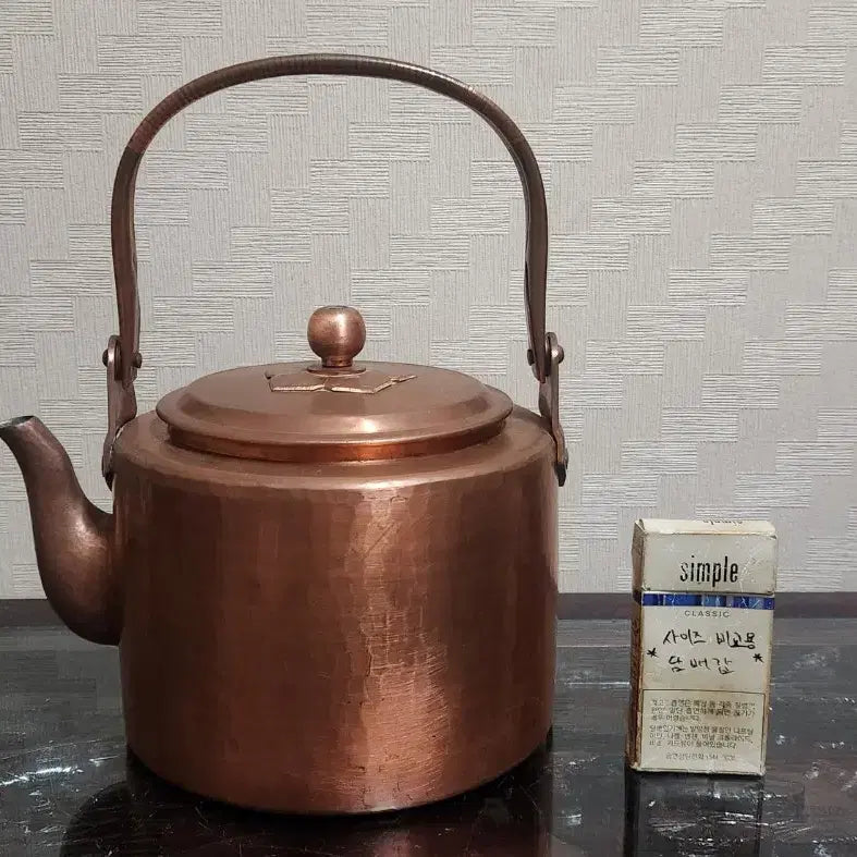 [BUNJANG] Vintage Pure Copper Kettle Japanese Antique / 빈티지 순동 주전자 일본 골동품