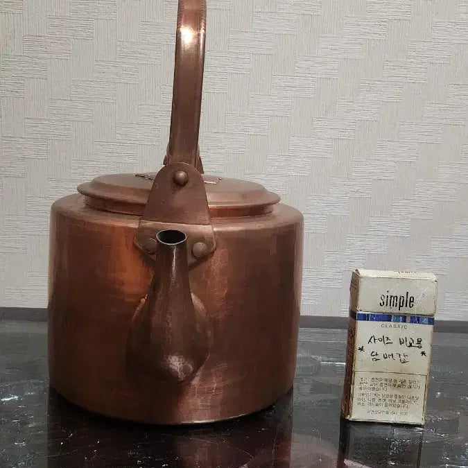 [BUNJANG] Vintage Pure Copper Kettle Japanese Antique / 빈티지 순동 주전자 일본 골동품