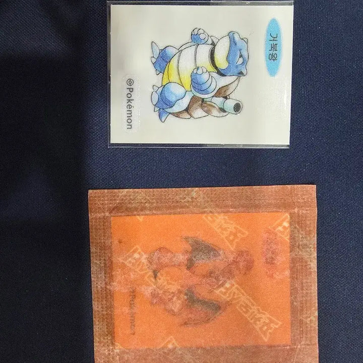 [BUNJANG] Pokemon Sticker Artwork Charizard Blastoise / 포켓몬 띠부씰 아트워크 리자몽 거북왕