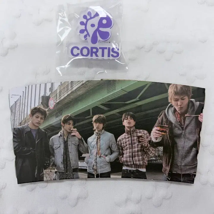[BUNJANG] Cortis Oakberry Acai Cup Holder + Pick / 코르티스 오크베리 아사이 컵홀더 + 픽