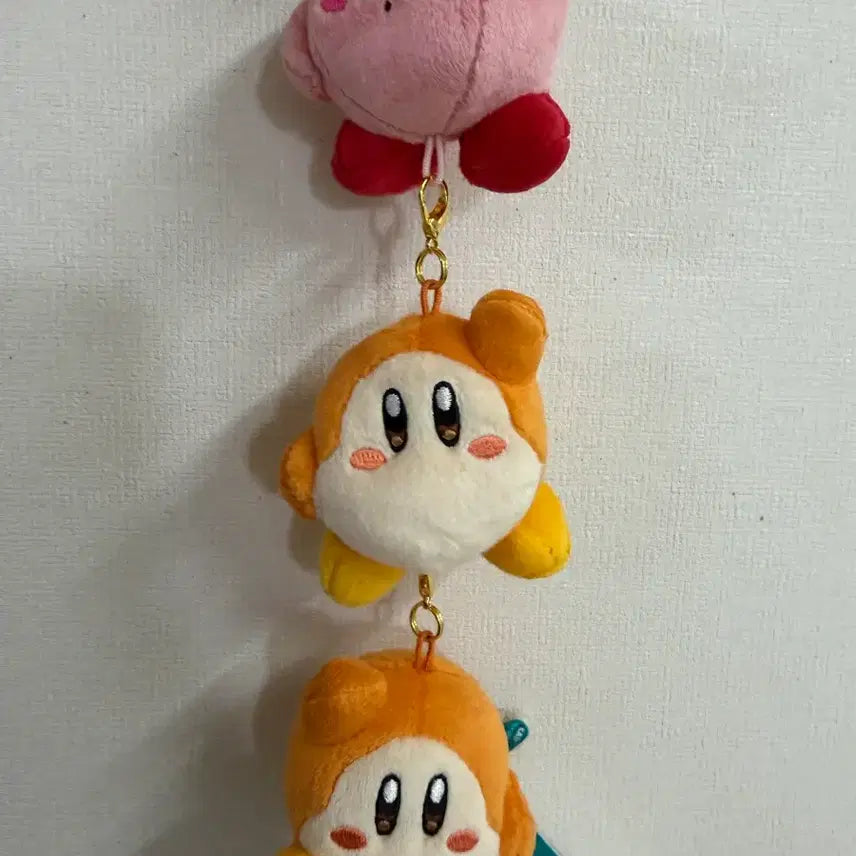 [BUNJANG] Kirby String Charm Keychain / 커비 줄줄이 키링 팝니다