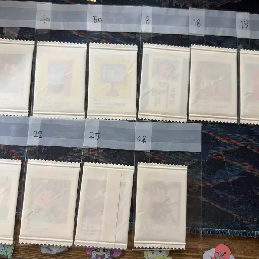 [BUNJANG] Doraemon Snack Photocard Bundle Set (Sealed) / 판매) 도라에몽 과자 포토카드 미개봉 일괄판매
