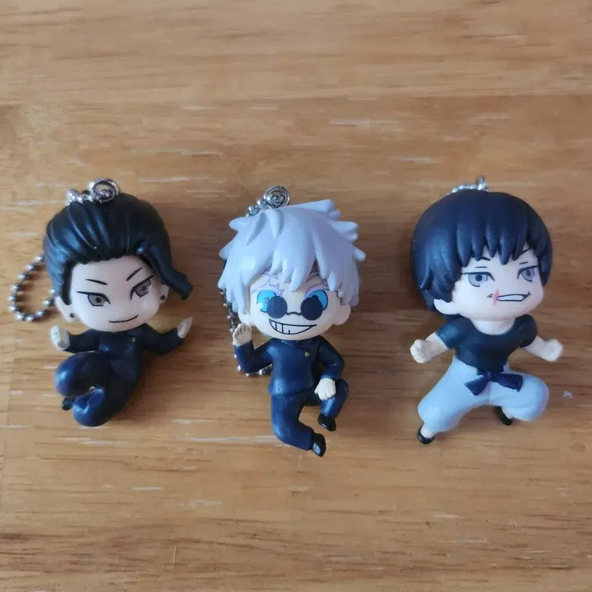 [BUNJANG] Jujutsu Kaisen Kaiokugyoku Kai Ketsuyaku Keyring Gojo, Geto, Toji Set / 주술회전 회옥옥절 키링 고죠 게토 토우지