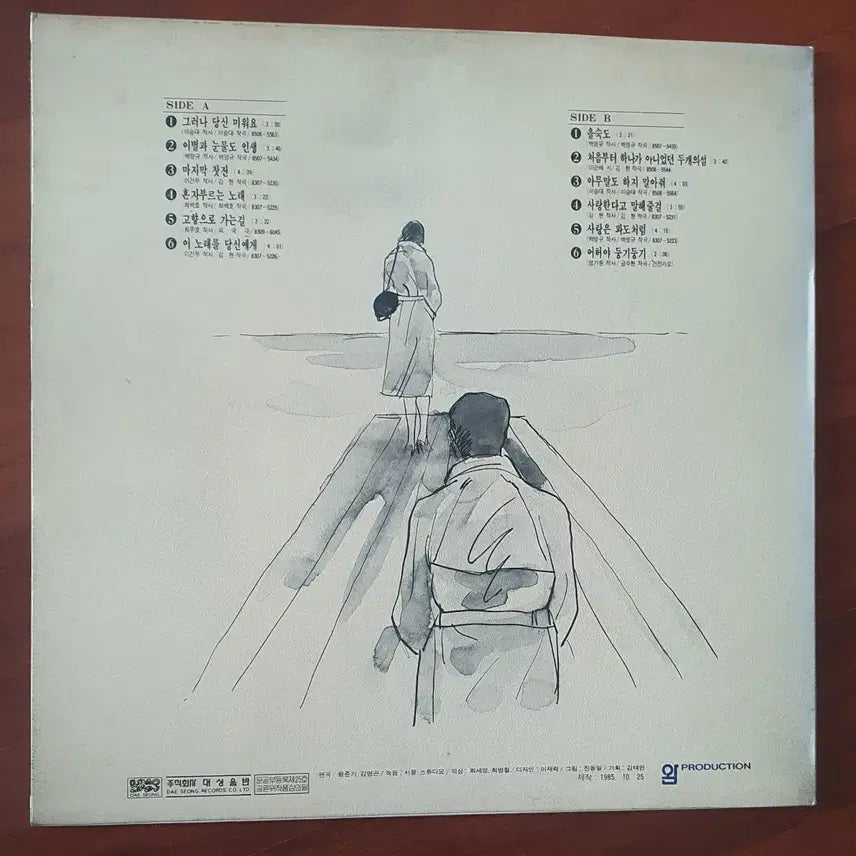 [BUNJANG] Yooan Chong 1st Album LP (1985 Daesung Records First Press) / 유안종LP