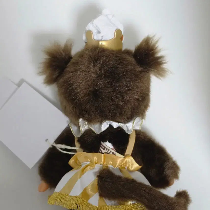 [BUNJANG] Monchhichi 50th Anniversary Crown Girl S Doll / 몬치치 50주년 기념 왕관 여아 S 걸