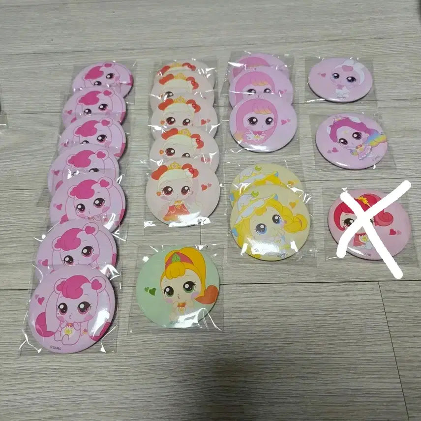 [BUNJANG] Tinyping Brooch Set / 티니핑 뱃지 판매