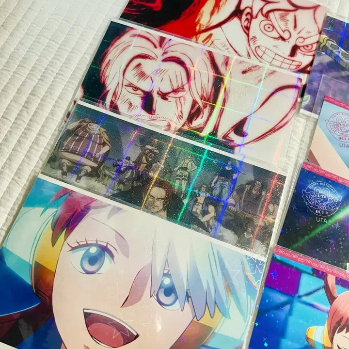 [BUNJANG] One Piece Film Red Postcard &amp; Bromide Bundle Set (Uta, Luffy, Shanks, Zoro, Robin) / 일괄)원피스 필름레드 엽서 우타 브로마이드 루피 샹크스 조로 로빈