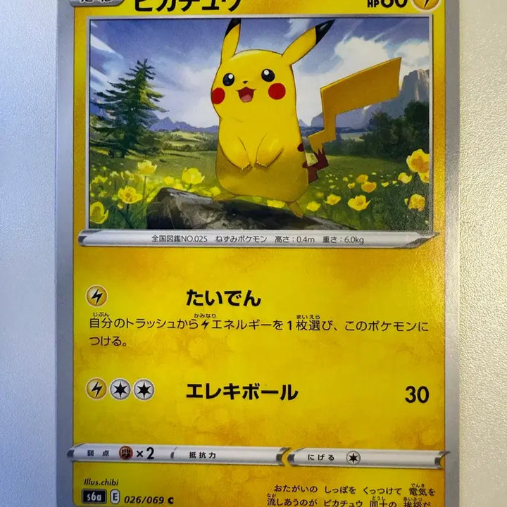 [BUNJANG] Pokemon Card Japanese Pikachu / 포켓몬카드 일판 피카츄 이브이히러로즈