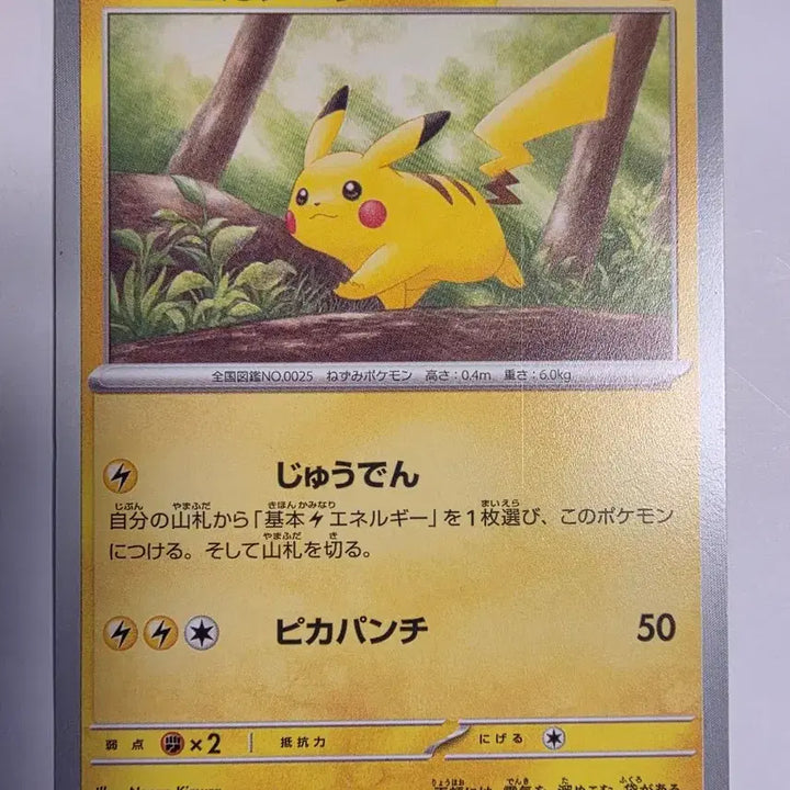[BUNJANG] Pokémon Card Japanese Pikachu / 포켓몬카드 일판 피카츄