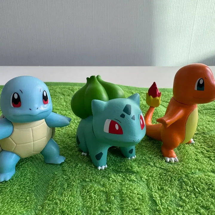 [BUNJANG] Pokemon Gen 1 Starters Figurine Bundle / 포켓몬 베스킨라빈스 파이리/꼬부기/이상해씨 일괄